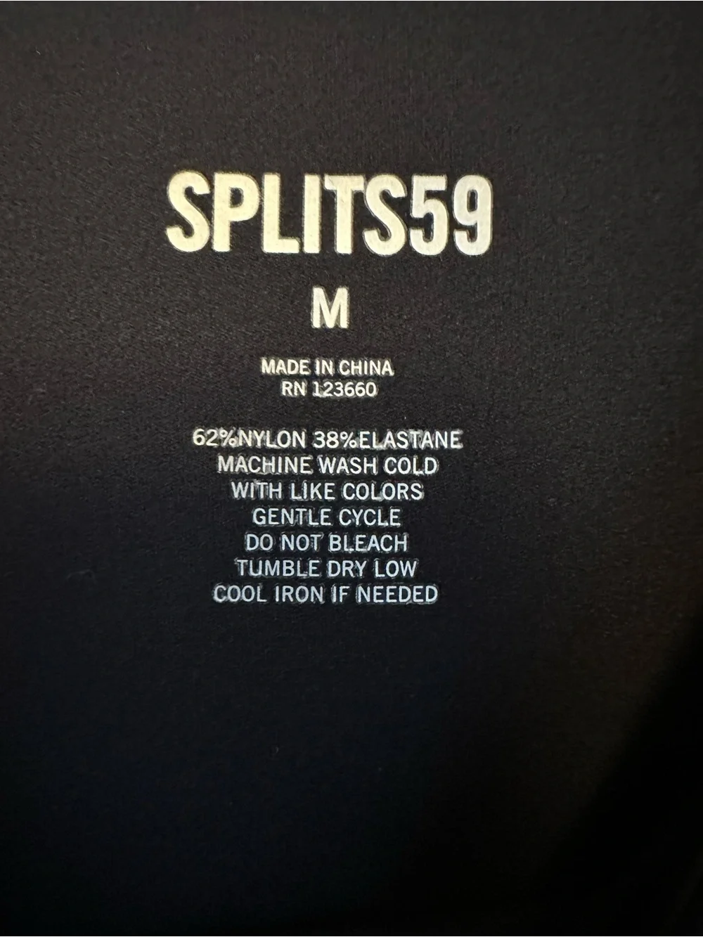 SPLITS59 Martina Tennis Dress Medium Black Built In Shorts Pickleball‎ Golf